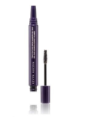 NEW Kevyn Aucoin True Feather Brow Marker Gel Duo - Dark Brunette